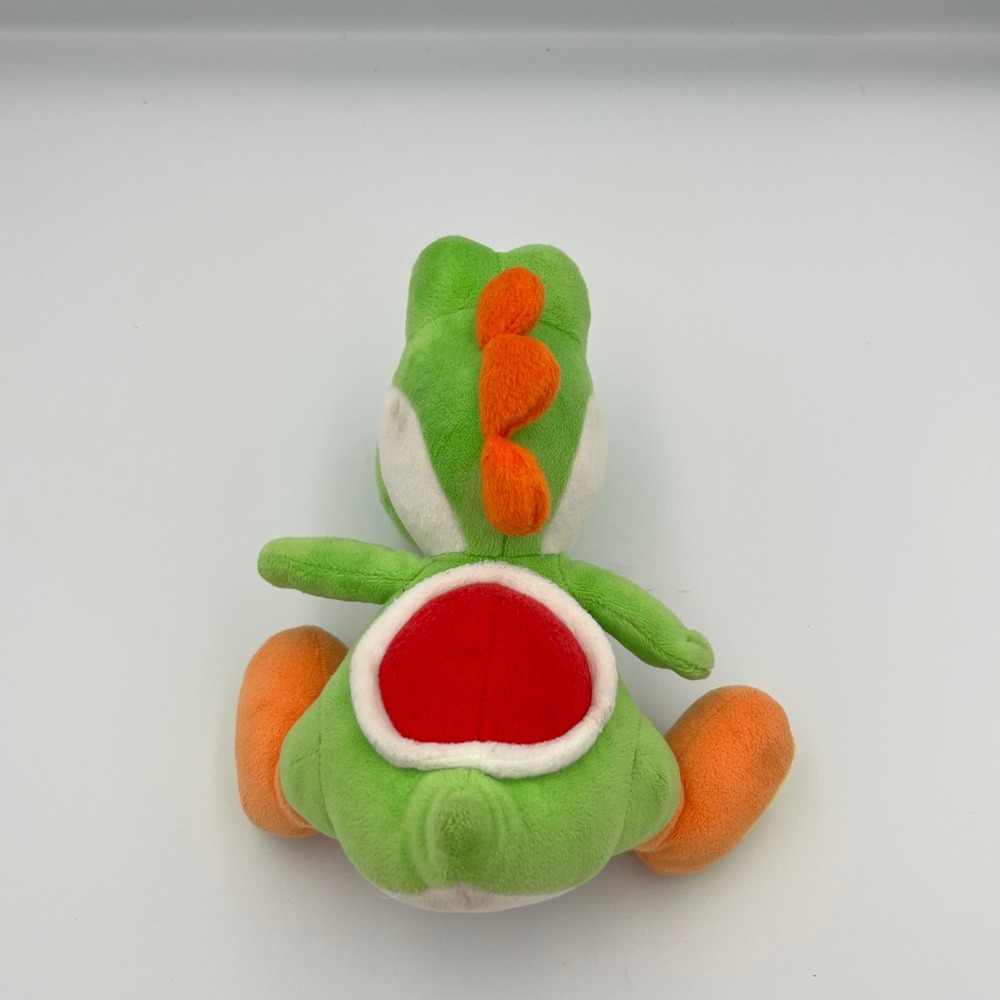 Nintendo Super Mario Bros Yoshi Plush Stuffed Animal Toy Green 8 Inch - Picture 7 of 8